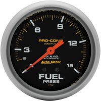 2-5/8" датчик давления топлива, 0-15 PSI, W/ISO, MECH AUTO METER #5413
