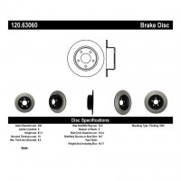 120.63060 Тормозные диски Premium CHRYSLER, DODGE зад