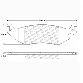 106.10460 Тормозные колодки PosiQuiet Extended Wear 
