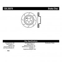 128.35078 Тормозные диски Premium MERCEDES-BENZ перед
