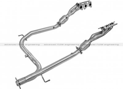 48-46003-YC Afe Power Коллектора спортивные с соединительными пайпами Y-Pipe Toyota Tacoma 12-14 V6-4.0L с катализатором 