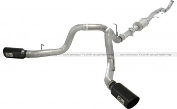 49-04044-B Afe Power Выхлопная система от Down-Pipe (DP-Back) 4.0" DP-Back GM Dsl Trucks LML 11-14 V8-6.6L 