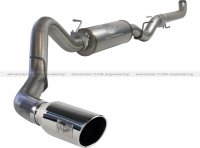 49-44003-P Afe Power Выхлопная система от Down-Pipe (DP-Back) 4.0" DP-Back GM Dsl Trucks 01-07 V8-6.6L насадка хром