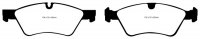 DP61592 EBC Brakes Greenstuff тормозные колодки передние MERCEDES-BENZ G-Wagon (W463), GL, M