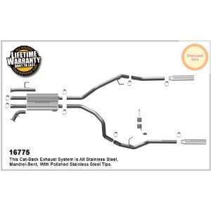 16775 Magnaflow Настроенный выпуск CATB Toyota Tundra 
