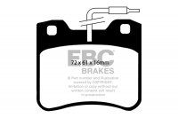 DP656 EBC Brakes Ultimax2 Тормозные колодки перед  CITROEN AX, Saxo; PEUGEOT 106