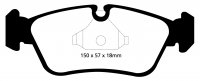 DP41587R EBC Brakes Yellowstuff Тормозные колодки перед BMW 1 (E87), 3 (E90), 3 (E91)