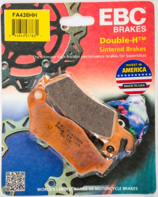 FA438HH EBC BRAKES Double-H™ тормозные колодки  BMW K 2006-2008 года выпуска