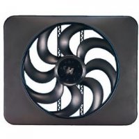 180 Flex-a-Lite Электрический вентилятор 15" черный с термостатом