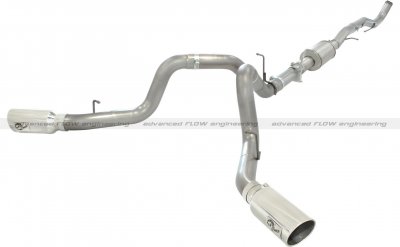 49-04044-P Afe Power Выхлопная система от Down-Pipe (DP-Back) 4.0" DP-Back GM Dsl Trucks LML 11-14 V8-6.6L 