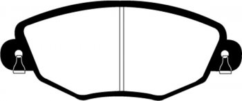DP41322R EBC Brakes Yellowstuff Тормозные колодки перед FORD Mondeo Estate, Mondeo Hatchback, Mondeo Saloon; JAGUAR X Type Ширина 148мм, Высота 60мм, Толщина 18мм
