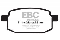 FA169HH EBC BRAKES Double-H™ тормозные колодки ADLY, BAOTAIN, BETA, DAELIM, FYM/X-SPORT, GARELLI, HERO HONDA, JORDAN, KAWATA, LEM, LIFAN, MALAGUTI, MBK, MOTO ROMA, MZ/MUZ, PEUGEOT, PGO, QUADZILLA, SIAMOTO, SINNIS, SUPERBYKE, TERRA MOTO, THUMPSTAR, VIALLI,