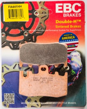 FA441HH EBC BRAKES Double-H™ тормозные колодки  BMW K 2006-2008 года выпуска