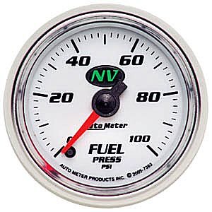 2-1/16" датчик давления топлива, 0- 100 PSI, FSE, NV AUTO METER #7363 Fuel Pressure