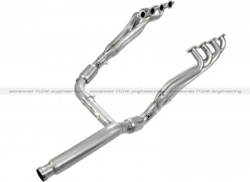 48-44005-YC Afe Power EXH HDR/Y-Pipe; GM Silverado/Sierra 1500 14-15 V8-5.3L 