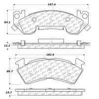 106.06140 Тормозные колодки PosiQuiet Extended Wear