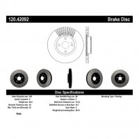 120.42092 Тормозные диски Premium INFINITI перед