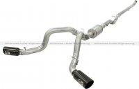49-04045-B Afe Power Выхлопная система от Down-Pipe (DP-Back) 4.0" DP-Back GM Dsl Trk 01-07 V8-6.6 насадки черные-двойные