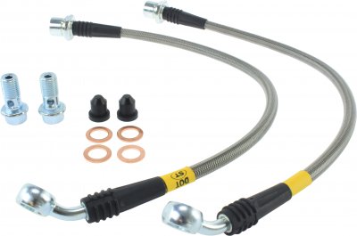 950.44003 STOP TECH армированные тормозные шланги Задние LEXUS IS300, IS350, IS250, GS300, GS430 Передние