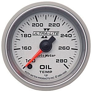 2-1/16" датчик температуры масла, 140- 280`F, FSE AUTO METER #4956 Oil Temperature