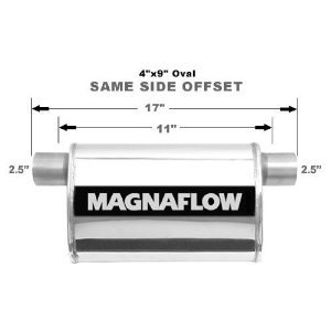 14376 Magnaflow Глушитель прямоточный 11" Body 