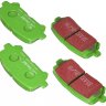 DP61802 EBC Brakes Greenstuff Тормозные колодки ACURA MDX, ZDX; HONDA PILOT