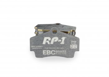 DP81208RP1 EBC Brakes Racing's RP-1™ Тормозные колодки зад PORSCHE 911 (996) (Cast Iron Disc Only), 911 (997) (Чугунны диск), Boxster S, Cayman выпуска 1997-2012 года