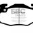 DP545 EBC Brakes Ultimax2 Тормозные колодки перед  CITROEN C15, Saxo; PEUGEOT 205, 305, 309, 405, 305 Van; RENAULT 5, 9, 11, 18, 19, 20, 21, 30, 19 Chamade, Clio, Espace, Express, Extra, Fuego, Rapid