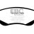 DP1597 EBC Brakes Ultimax2 Тормозные колодки перед  CITROEN C1; PEUGEOT 107, 108; TOYOTA Aygo