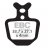CFA402R EBC BRAKES Organic тормозные колодки FORMULA ORO