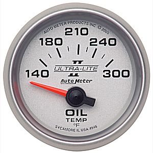 2-1/16" датчик температуры масла, 140- 300`F, SSE AUTO METER #4948 Oil Temperature