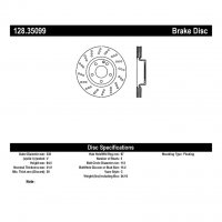 128.35099 Тормозные диски Premium MERCEDES-BENZ перед