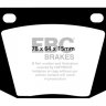DP169 EBC Brakes Ultimax2 Тормозные колодки перед  AUSTIN 1800; AUSTIN HEALEY 3000; DOVE GTR4; FAIRTHORPE TX; FORD Capri, Corsair, Cortina, Escort, Zephyr, Zodiac; GILBERN Genie, Invader; LOTUS Cortina, Elan; MARCOS GT; MG C; MORGAN Plus; MORRIS 1800; REL