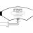 DP389 EBC Brakes Ultimax2 Тормозные колодки перед  FORD Escort, Fiesta, Orion, Sierra; GINETTA G32; QUANTUM Xtreme
