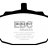 DP243 EBC Brakes Ultimax2 Тормозные колодки перед  AUSTIN Princess; MG R V8; MORGAN 4/4, Plus, Roadster, Runabout; PRINCESS 1700, 1800, 2000, 2200; WOLSELEY Saloon
