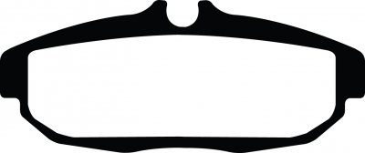 DP31894C EBC Brakes Redstuff Тормозные колодки зад. FORD Mustang (5th Generation) Ширина 112,8мм, Высота 47,5мм, Толщина 16,5мм