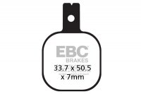 FA175HH EBC BRAKES Double-H™ тормозные колодки HARRISON BILLET 2 Piston (1296040), Mini 6, Slim Design; ISR