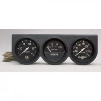 2-5/8" 3 панель приборов, OIL/VOLT/WATER, BLACK AUTO METER #2398