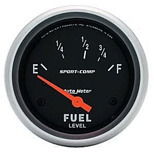 2-5/8" датчик уровня топлива, 240E/ 33 F, SSE AUTO METER #3516 Fuel Level