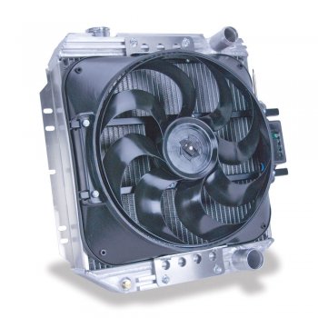 50164 Flex-a-Lite радиатор с электро вентилятором FORD MUSTANG 1964-1966 