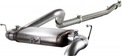 49-46221 Afe Power Выхлопная система Cat-Back 3.0" Jeep Wrangler 2 Dr 12-14 V6-3.6L HiTuck 