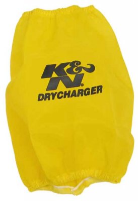 RC-5100DY K&amp;N Чехол фильтра DRYCHARGER для RC-5100, жёлтый PreCharger ® - K&N PreCharger является специально разработанным фильтром для того чтобы продлить интервал обслуживания K&N фильтра, при использование в очень пыльных условиях.