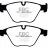 DP32103C EBC Brakes Redstuff Тормозные колодки BMW 5XX