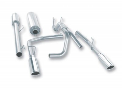 140187 Выпускная система BORLA Настроенный выпуск DODGE RAM 1500 '06 5.7L AT/MT 2006-2008 DODGE Ram 1500 Laramie Crew Cab Pickup