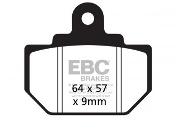FA111 EBC BRAKES Organic тормозные колодки  HONDA FL 1985-1993 года выпуска