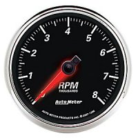 3-3/8" тахометр, 8,000 RPM, IN-DASH, DB II AUTO METER #1296