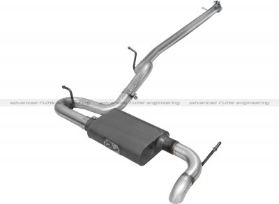 49-08042 Afe Power Выхлопная система Cat-Back 2.5" Jeep Wrangler 07-14 3.6/3.8L 4 Dr HT 