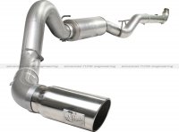 49-44007-P Afe Power Выхлопная система от Down-Pipe (DP-Back) 5.0" DP-Back GM Dsl Trucks 01-07 V8-6.6L насадка хром