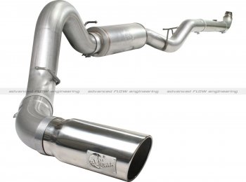 49-44007-P Afe Power Выхлопная система от Down-Pipe (DP-Back) 5.0" DP-Back GM Dsl Trucks 01-07 V8-6.6L насадка хром 