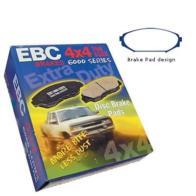 DP71311 EBC Brakes Greenstuff Тормозные колодки ACURA MDX; HONDA ODYSSEY 1999-2004 года